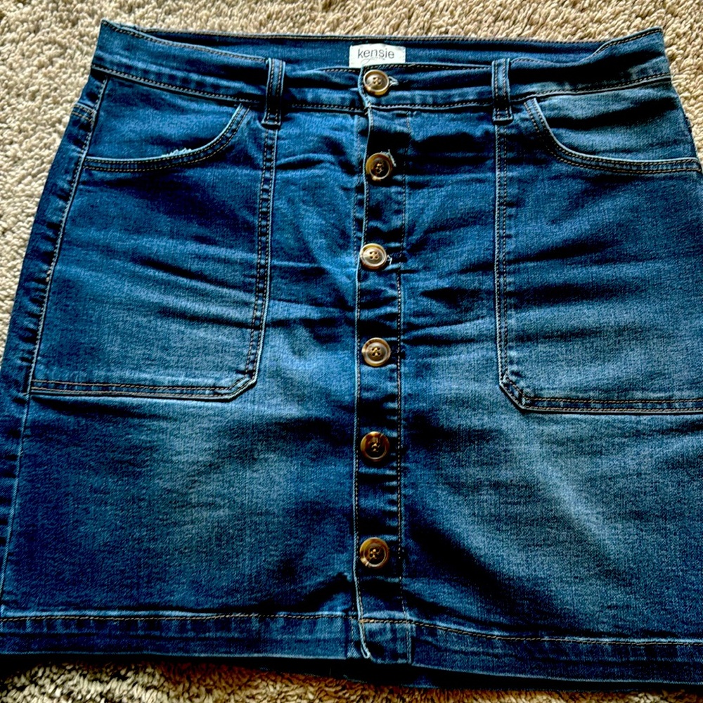 Kenzie Denim Skirt